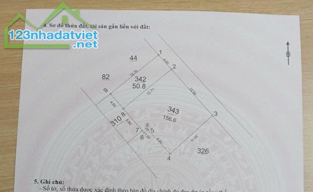 BÁN ĐẤT THƯỢNG THANH ĐỨC GIANG 51 MÉT, MT= HẬU 4 MÉT, Ô TÔ TRÁNH CÁCH 10 MÉT - 2