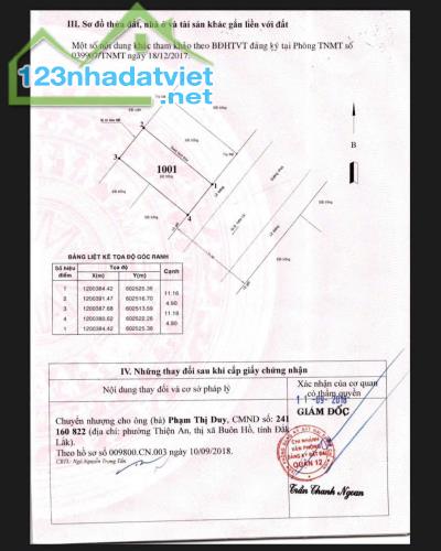 QUẬN 12, BÁN ĐẤT HẺM 92 VƯỜN LÀI AN PHÚ ĐÔNG DT 5x11.2m