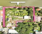 Bán Đất Xây Biệt Thự MT Sông Sài Gòn,Q2 DT:3637m2-Ngang MT Sông 52m-Đã Có GPXD Hầm7 Tầng