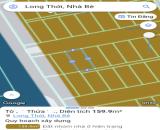 Đất khu phân lô, Sổ vuông A4, ngay trường dạy lái xe, Long Thới, Nhà Bè 5 tỷ 4 TL