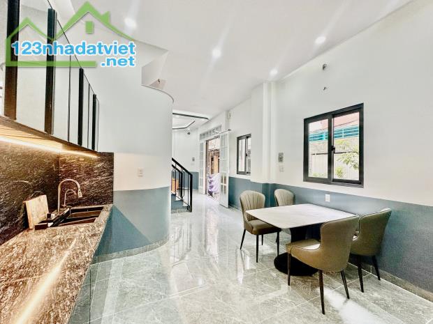 Bán nhà mới 2 lầu ngang 12m góc 2 mặt tiền hẻm Dương Bá Trạc P.1 Quận 8 - 5