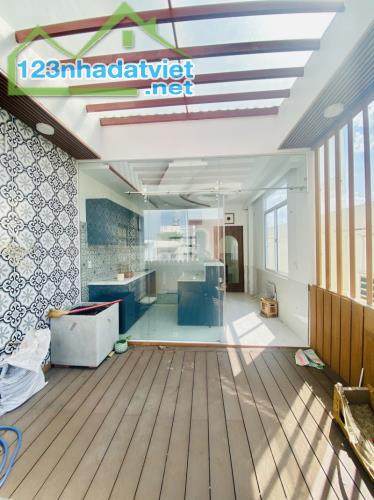 MẶT TIỀN HẺM XE TẢI KHUÔNG VIỆT - 96M2 (3.8x26) 4 TẦNG BTCT SHR CHỈ 12 TỶ - 1