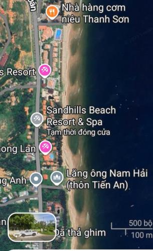 Đất 2 Mặt tiền Biển-Lạc Long Quân-Tiến Thành(Phan Thiết)-Lâm Đồng-1.500m2,có 200m2 thổ cư.