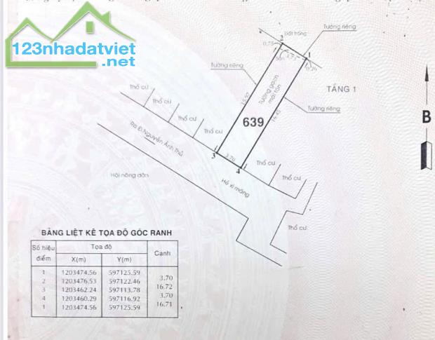 Nhà đẹp Quận 12 đường HT13 1 trệt 3 lầu sân thượng giá 5.6 tỷ - 5