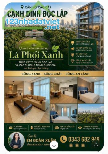 CĂN HỘ GẦN DINH ĐỘC LẬP GIÁ SIÊU TỐT RẺ – GIÁ TRỊ KHÔNG CHỈ LÀ MỘT NƠI ĐỂ Ở