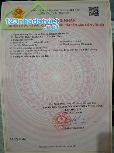 Cắt lỗ sâu- chính chủ cần bán gấp lô đất nền đô thị biển Nhơn Hội