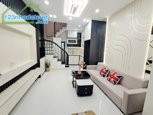 5.5 TỶ-21M2-5 TẦNG-3 NGỦ-FULL NỘI THẤT-MINH KHAI-CHỢ MƠ-HBT-0985826871 - 1