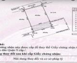 2 MẶT TIỀN Ô TÔ trước sau, Đường số 9 Tam Đa, DT 524m2, ngang 18.7m, vuông , Chỉ còn 15đ5.
