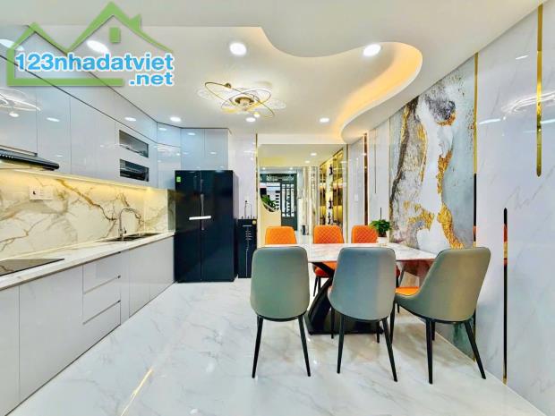4❌12m, BÁN NHÀ HẺM XE HƠI 6M, 4 TẦNG, LÊ ĐỨC THỌ, GÒ VẤP, 7 TỶ ++ - 1