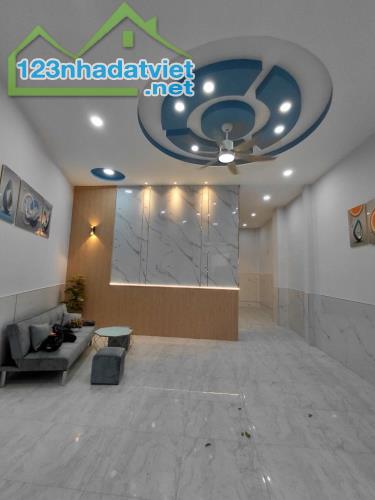 GẦN EAON TÂN PHÚ, 3 TẦNG, NỞ HẬU ĐẸP 5 X 14, CHỈ 5.Xty,  HẺM XE TẢI 6m THÔNG, [3]