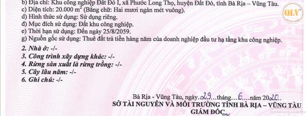 BÁN 3 LÔ ĐẤT LIỀN KỀ KCN ĐẤT ĐỎ 1, BRVT - 2