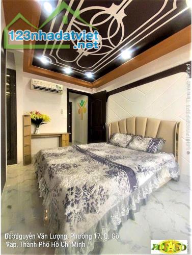 Bán nhà đẹp hẻm xe hơi Nguyễn Văn Lượng, Gò Vấp, Smarthome, 43M², 4PN, 9.45 tỷ TL - 3