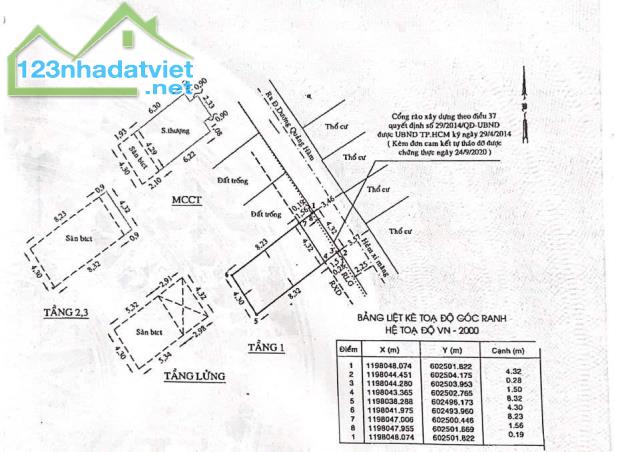 Bán nhà Dương Quảng Hàm, P.5, Gò Vấp: 4,3 x 10, giá 7,5 tỷ. - 2