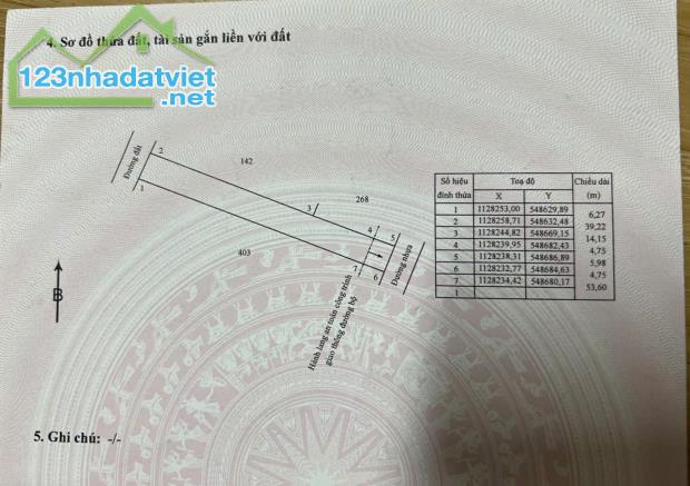 Chính chủ bán đất thổ cư xã Phước Hậu, huyện Long Hồ, tỉnh Vĩnh Long. - 1