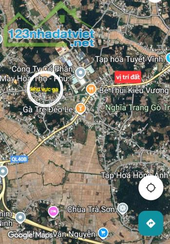 Cần bán lô đất khủng đường 40B đoạn dưới ga tàu điện Bắc Nam - 4