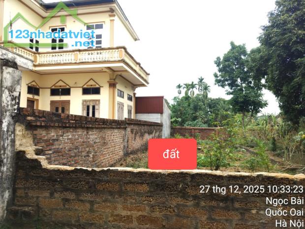 BÁN ĐẤT NGỌC LIỆP 100M FULL THỔ CƯ