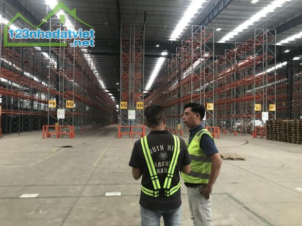 CHO THUÊ KHO LOGISTICS 3.500m² KCN VSIP BẮC NINH | KHO CAO – CÓ RACK & DOCK CONTAINER
