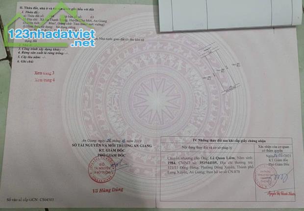 BÁN GẤP ĐẤT NỀN KDC CHỢ AN THẠNH TRUNG – GIÁ NGỘP CHỈ 600 TRIỆU – HỖ TRỢ VAY NGÂN HÀNG