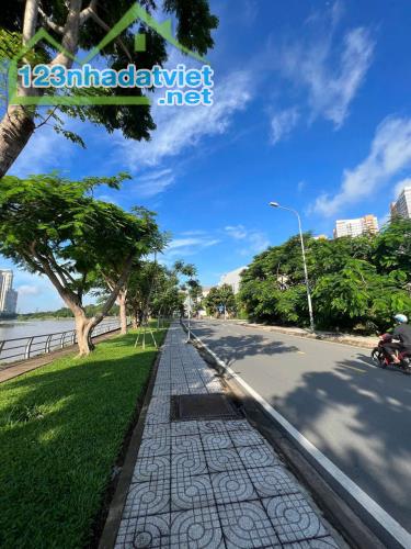 Siêu Hiếm Đất Biệt Thự Mặt Tiền Sông 198m2(12mx18m) Đường Thân Văn Nhiếp,Q2-Giá 41,5 Tỷ TL - 1