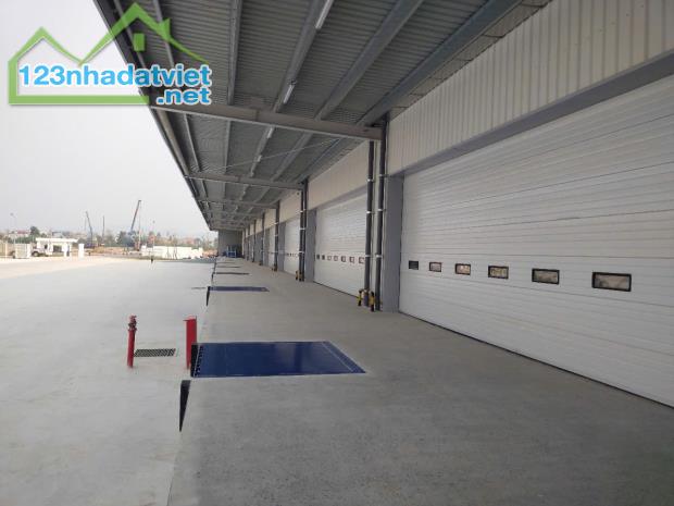 Cho thuê kho logistics 10.000m2 Nam Sơn Hạp Lĩnh – dock container – 5.4$/m2