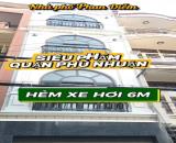 HẺM XE HƠI 6M THẲNG 1 TRỤC ĐOÀN THỊ ĐIỂM THÔNG PHAN XÍCH LONG 4 TẦNG, 4PN chỉ 12.85 tỷ/TL