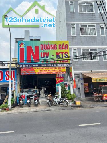 GÒ VẤP, BÁN NHÀ MẶT TIỀN TÂN SƠN, DT 6x25m 122m² CHỈ 20 TỶ