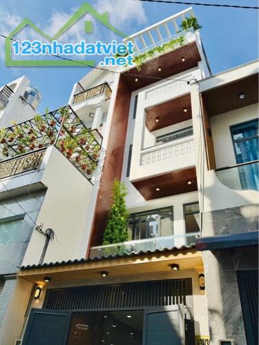 SIÊU PHẨM 5TẦNG ĐẸP LUNG LINH - NGUYỄN VĂN KHỐI GÒ VẤP - HẺM XE HƠI THÔNG