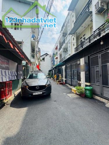 NHÀ ĐẸP 4 TẦNG LÊ VĂN THỌ GV - GẦN CV LÀNG HOA - HẺM Ô TÔ - 52M²(4×13) - Nhỉnh 6 Tỷ - 1