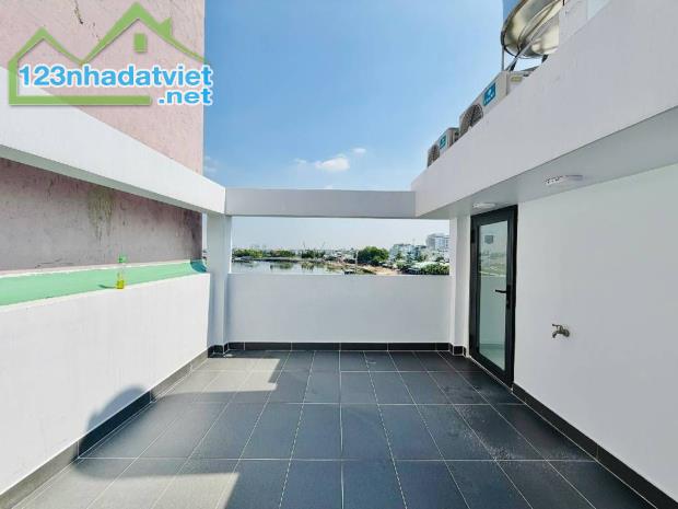 NHÀ MỚI VIEW SÔNG 5 TẦNG 143m2 - TRẦN BÁ GIAO-GÒ VẤP -  GIÁ 7,25TỶ - 2