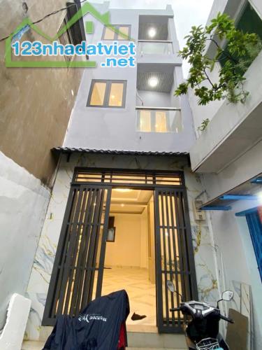 Nhà nở hậu 6m Mạc Vân P13Q8 (P.Chánh Hưng), ko lộ giới
