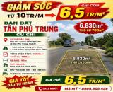 GIẢM SỐC 35% – MẶT TIỀN HỒ VĂN TẮNG, TÂN PHÚ TRUNG, CỦ CHI NGỘP GẤP