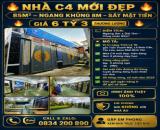 🏡 NHÀ C4 MỚI ĐẸP – TL10    💰 Giá: 6,3 tỷ (TL)  📐 DT: 8 × 11m (85m²)