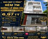 🏡 NHÀ 4 TẦNG – HẺM 7M LÊ ĐÌNH CẨN 📍 Gần Aeon Mall Bình Tân  💰 6,97 TỶ (thương lượng)