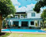 BIỆT THỰ SÂN VƯỜN 875m² ĐƯỜNG BÙI CÔNG TRỪNG – BIỆT THỰ 2 TẦNG, HỒ BƠI, NỘI THẤT CAO CẤP,
