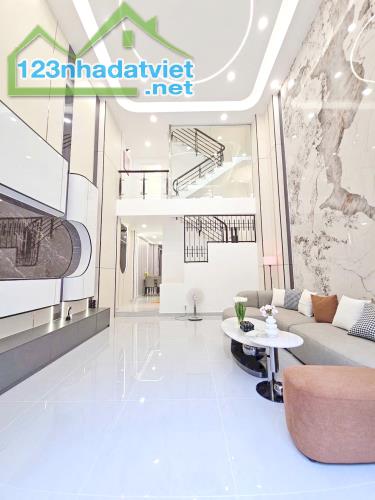 NHÀ MỚI 5 TẦNG GẦN HẺM XE HƠI ĐƯỜNG ÂU DƯƠNG LÂN QUẬN 8 - 1