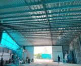 Cho thuê KHO MỚI DT 410m2 ở đầu cầu Niệm, Kiến An, sẵn điện 3 pha, sân để xe rộng