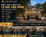 BÁN BIỆT THỰ LÁNG HẠ - ĐỐNG ĐA - LÔ GÓC - Ô TÔ - 430 M2 - MT 16M - XÂY BUILDING 9 TẦNG KD