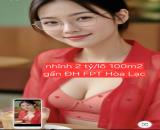 Hàng Hiếm Hòa Lạc! Lô góc 100m² Ngang 8m Cực Đẹp, Nhỉnh 2 Tỷ Sổ Đỏ Sẵn Sang Tên Ngay
