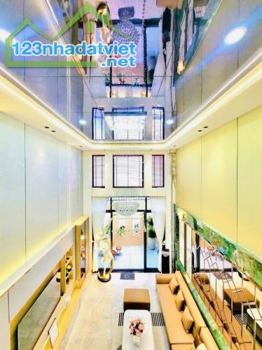 Bán nhà đẹp 6 lầu hẻm 535 Thống Nhất 100m2 có T.máy gần trường Phan Tây Hồ tặng NT 12.8 tỷ