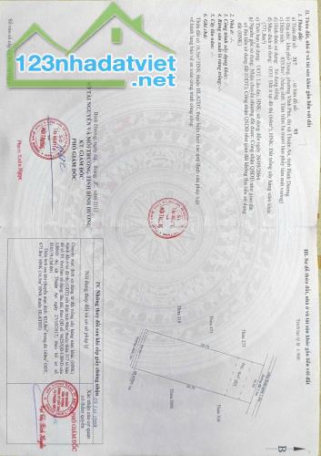 Cần bán gấp 835m đất thổ cư Vĩnh Phú Thuận An giá 25 triệu 1 mét - 3