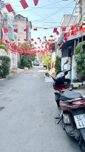 Nhà diện tích khủng oto qua lại khu Phạm Thế Hiển P4Q8 - 2