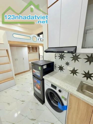 BÁN TÒA CHDV MAI ĐỘNG 90M - 27 PHÒNG - 7T THANG MÁY. DOANH THU ~120 TR/THÁNG. GIÁ 23.85 TỶ - 4
