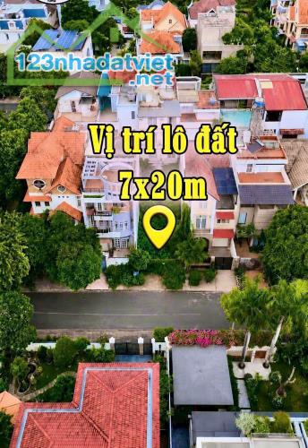 Đất Khu Compound Fideco Thảo Điền 140m2(7mx20m) Giá Tốt Chỉ 40 Tỷ