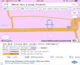 Bán đất MT đường Cầu Mên Xã Bình An Long Thành 1678m2 giá 15,1 tỷ