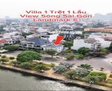 Bán Villa View Sông Sài Gòn-Landmark 81-An Khánh,Quận 2 DT:(10mx20m) 2 Tầng-Giá 80 Tỷ TL