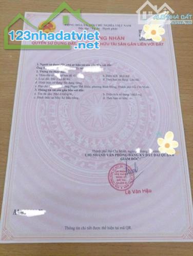 Hàng ngộp căn 4,3 tỷ đường Phạm Thế Hiển, Quận 8 diện tích 60 m2 - 1