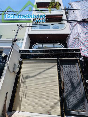 NHÀ MỚI ĐẸP 1/ ĐƯỜNG SỐ 7 - BÌNH TRƯNG Q2 - 62M2 - 4 TẦNG - HẺM XE HƠI