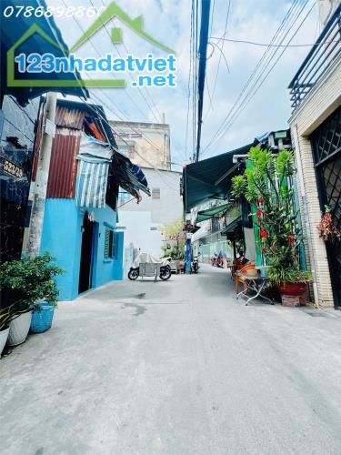 BÁN NHÀ 2 TẦNG HẺM 523 TÙNG THIỆN VƯƠNG, P.12, QUẬN 8