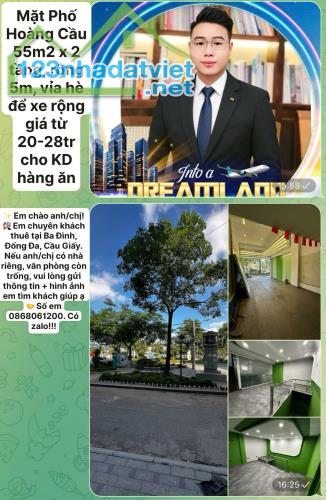 Cho thuê nhà Mặt Phố Thái Thịnh Quận Đống Đa 110m2 7 tầng giá 100tr - 3