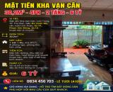 MẶT TIỀN KHA VẠN CÂN - 120M² - 4PN - 2 TẦNG - 6 TỶ